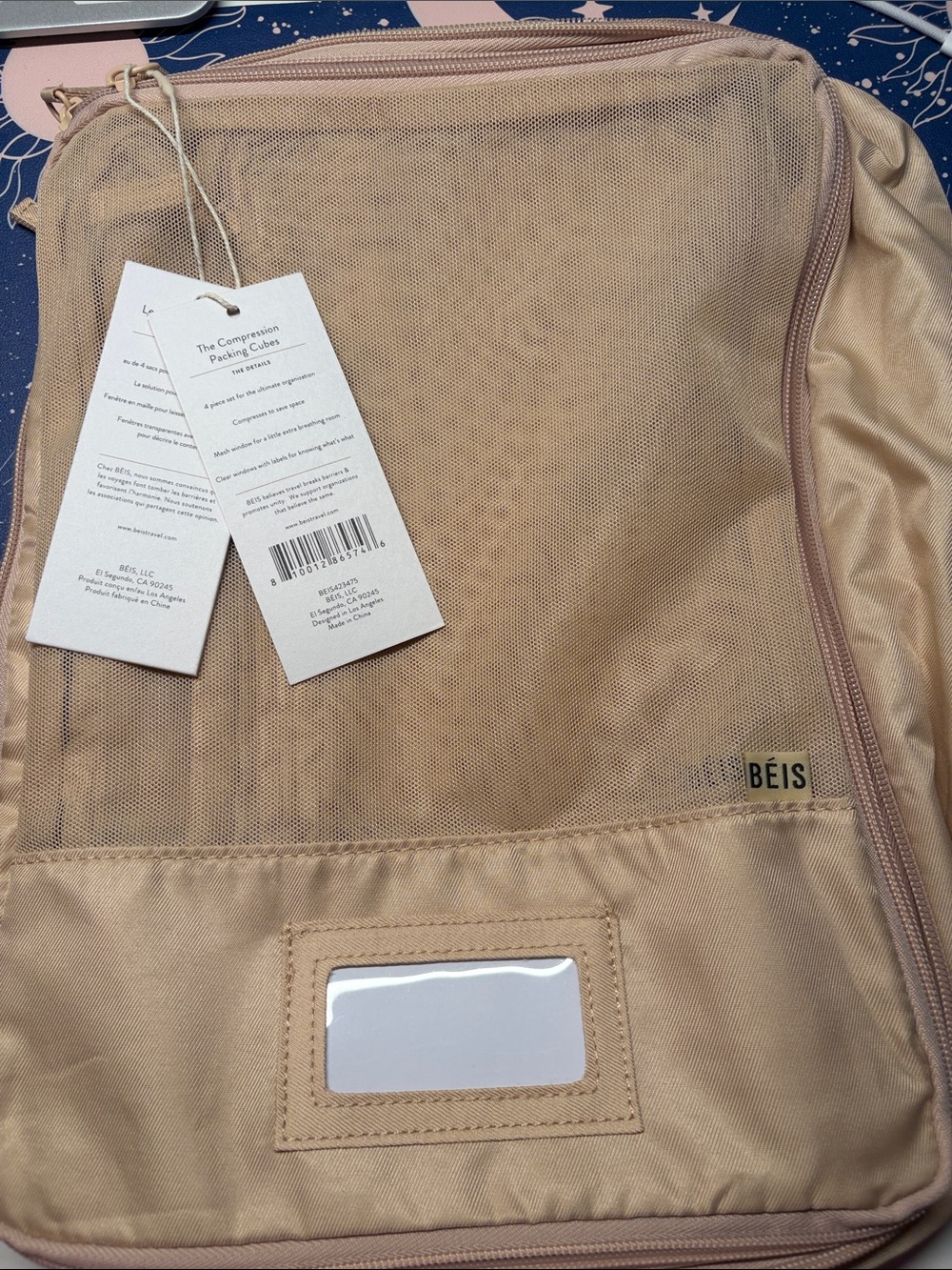 BEIS 4-piece Compression Packing Cubes